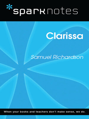 cover image of Clarissa (SparkNotes Literature Guide)
